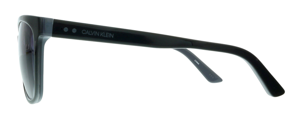 Calvin Klein CK19503S 032 Black/Slate Modified Rectangle Sunglasses