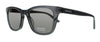 Calvin Klein  Crystal Charcoal/Grey Square Sunglasses