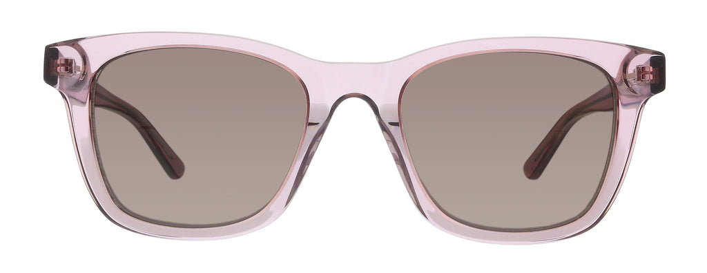 Calvin Klein CK20501S 535 Crystal Mauve/Rose Aviator Sunglasses