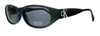 Calvin Klein  Black Oval Sunglasses