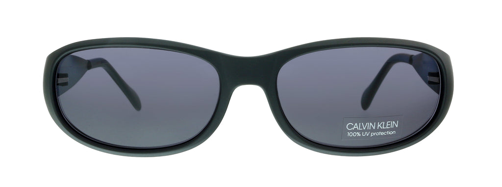 Calvin Klein CK21516S 001 Black Oval Sunglasses