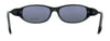 Calvin Klein CK21516S 001 Black Oval Sunglasses