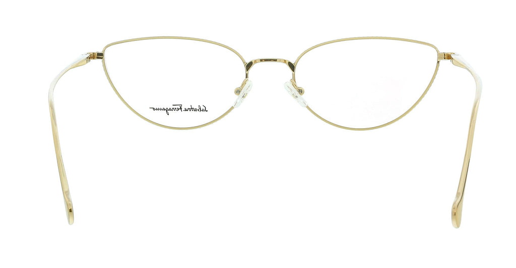 Salvatore Ferragamo SF2188 050 Palladium/Gold Oval Eyeglasses