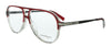 Salvatore Ferragamo  Wine/Turtledove Aviator Eyeglasses