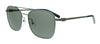 Salvatore Ferragamo  Dark Gunmetal Square Sunglasses