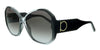 Salvatore Ferragamo  Grey Gradient Modified Rectangle Sunglasses