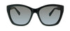 Salvatore Ferragamo SF957S 001 Black Rectangle Sunglasses