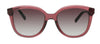 Salvatore Ferragamo SF977S 634 Crystal Burgundy Modified Rectangle Sunglasses