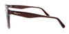 Salvatore Ferragamo SF977S 634 Crystal Burgundy Modified Rectangle Sunglasses