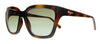 Salvatore Ferragamo  Tortoise Modified Rectangle Sunglasses