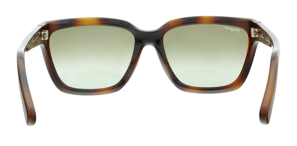Salvatore Ferragamo SF1018S 214 Tortoise Modified Rectangle Sunglasses
