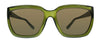 Salvatore Ferragamo SF1018S 316 Crystal Green Modified Rectangle Sunglasses