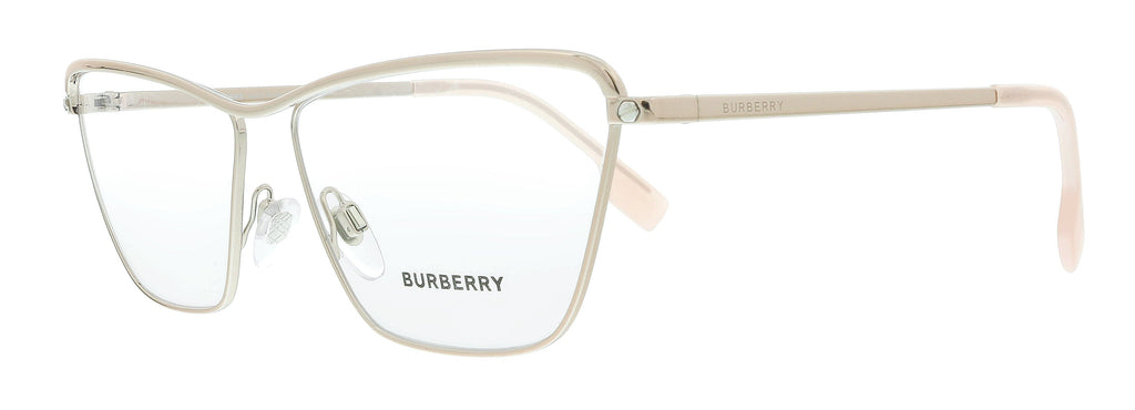 Burberry   Pink Rectangle Eyeglasses