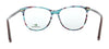 Lacoste L2822 444 Striped Aqua Cyclamen Butterfly Eyeglasses