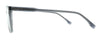 Lacoste L2839 035 Transparent Grey Modified Rectangle Eyeglasses
