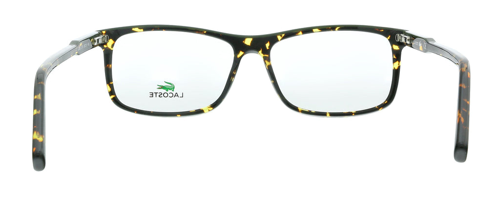 Lacoste L2860 215 Havana/Military Green Modified Rectangle Eyeglasses