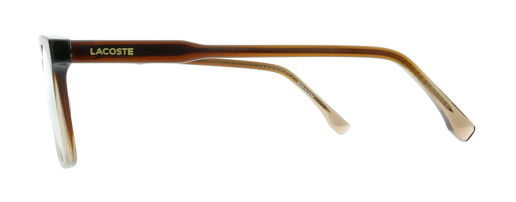 Lacoste L2870 210 Brown Gradient Modified Rectangle Eyeglasses