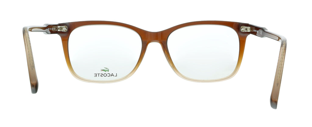 Lacoste L2870 210 Brown Gradient Modified Rectangle Eyeglasses