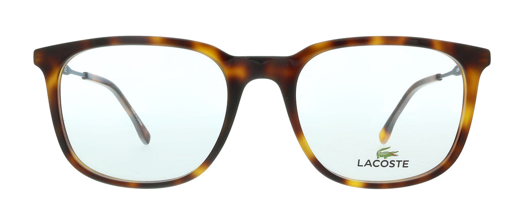 Lacoste L2880 214 Havana Modified Rectangle Eyeglasses