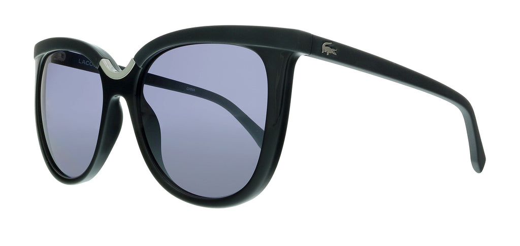 Lacoste  Black Oval Sunglasses