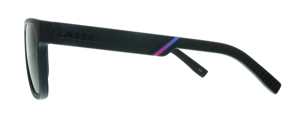 Lacoste L867S 002 Matte Black Modified Rectangle Sunglasses