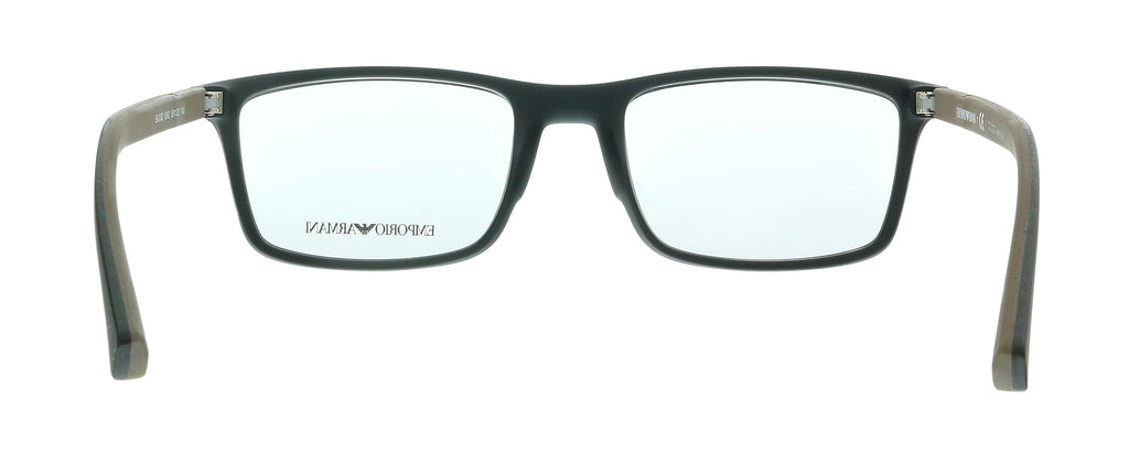 Emporio Armani 0EA3152 5042 Black Rectangle Eyeglasses