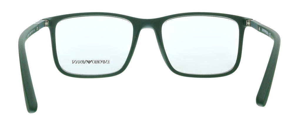 Emporio Armani 0EA3181 5058 Matte Green Rectangle Eyeglasses