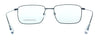 Emporio Armani 0EA1106 3092 Matte Blue Rectangle Eyeglasses