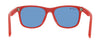 Lacoste L3638SE 615 Matte Red Rectangle Sunglasses