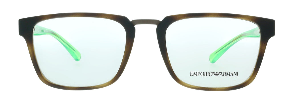Emporio Armani 0EA3108 5089 Matte Havana Square Eyeglasses