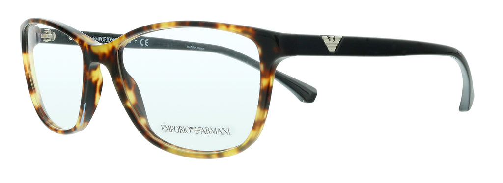 Emporio Armani  Tortoise Cat Eye Eyeglasses