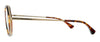 Emporio Armani 0EA1108 3004 Matte Rose Gold & Red Havana Round Eyeglasses