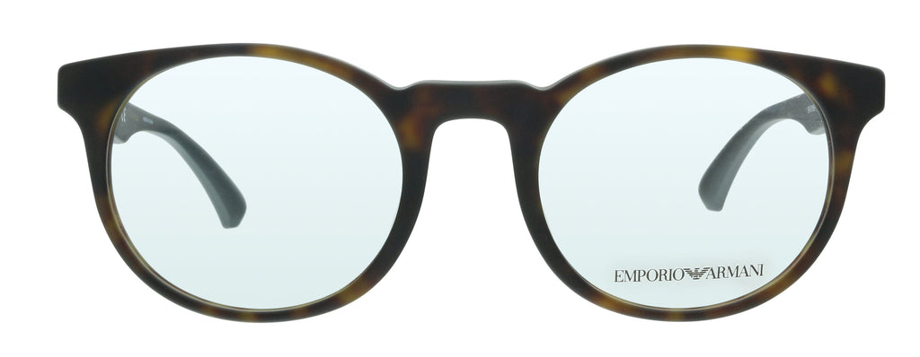Emporio Armani 0EA3156F 5089 Havana Round Eyeglasses