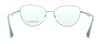 Emporio Armani 0EA1104 3319 Matte Light Blue & Silver Butterfly Eyeglasses