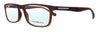 Emporio Armani  Burgundy  Rectangle Eyeglasses