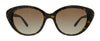 Coach 0HC8288 558313 Tortoise Glitter Signature  Cat Eye Sunglasses