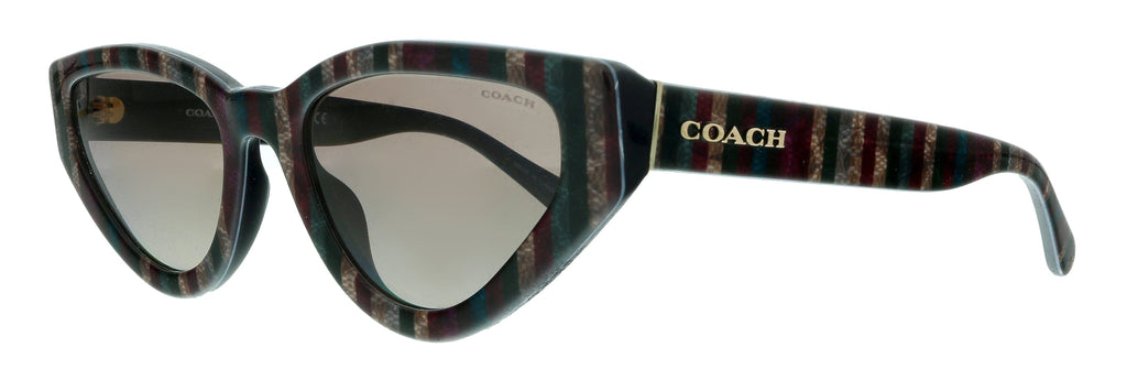 Coach  Legacy Stripes Cat Eye Sunglasses