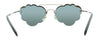 Miu Miu 0MU 57US 1BC175 Core Silver Cloud Sunglasses