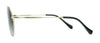 Miu Miu 0MU 52VS AAVGR0 Pale Gold Round Sunglasses