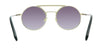 Miu Miu 0MU 52VS AAVGR0 Pale Gold Round Sunglasses