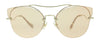 Miu Miu 0MU 52SS ZVN6S0 Pale Gold Butterfly Sunglasses