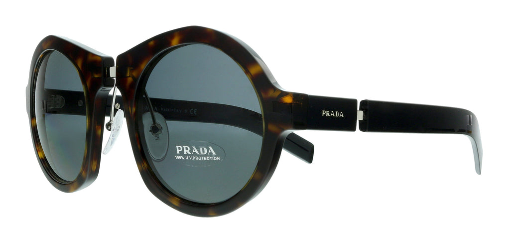 Prada   Catwalk Dark Havana  Round Sunglasses