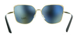 Prada 0PR 60XS QE35Z1 Black Square Oversized Sunglasses