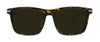 Prada 0PR 19XS 01A01D Black Square Sunglasses