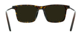 Prada 0PR 19XS 01A01D Black Square Sunglasses