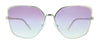 Prada  0PR 60XS 08B4W1 Silver Oversized Sunglasses