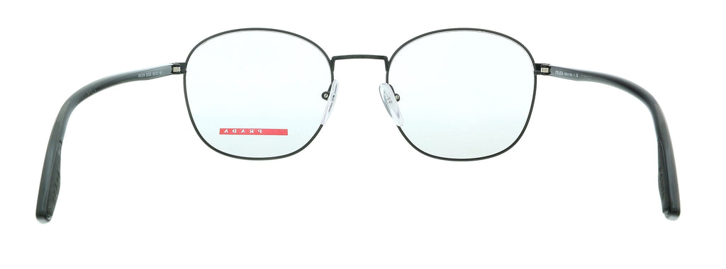 Prada  0PS 51NV 1AB1O1 Black Prada's stylish take on classic round frames Eyeglasses