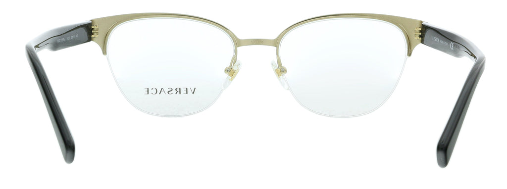 Versace 0VE1255B 1433 Black/Gold Butterfly Eyeglasses