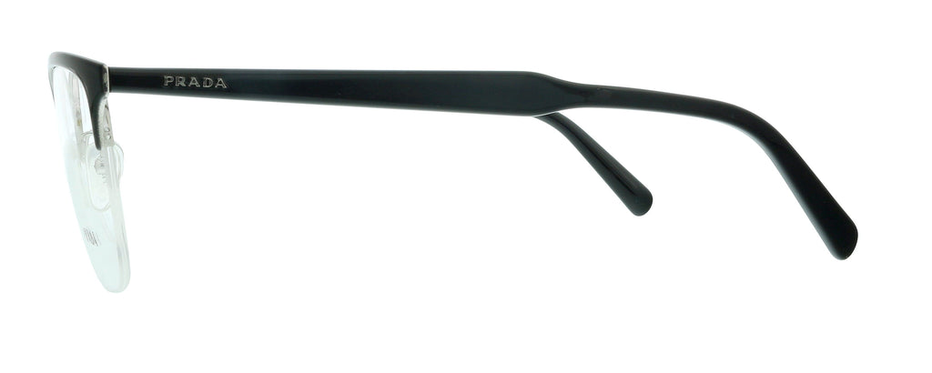 Prada 0PR 53VV 1AB1O1 Black Cat Eye Eyeglasses