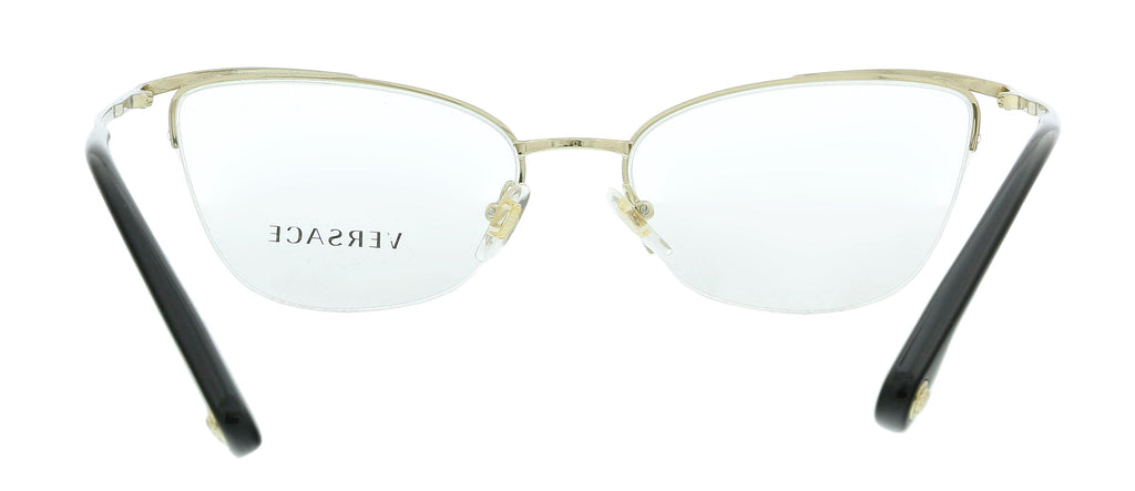 Versace 0VE1261B 1252 Pale Gold Cat Eye Eyeglasses